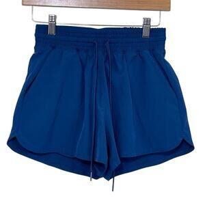 Women's Blue Athletic Shorts